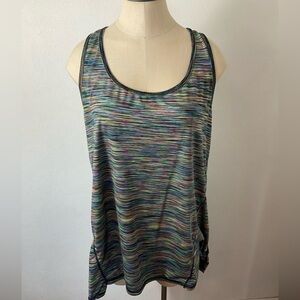 Lane Bryant Livi Active multi color Athletic Tank Top Sz 14/16